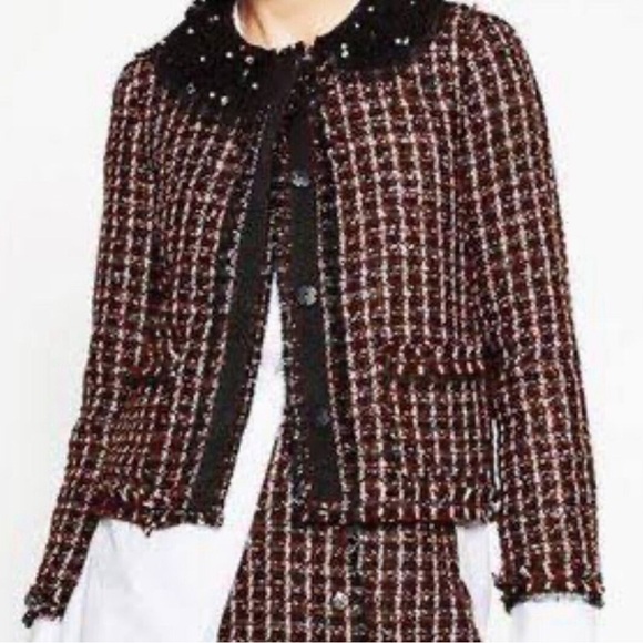 Zara Tweed Blazer - Picture 4 of 7